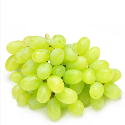 White seedless grapes